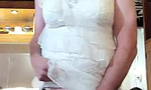 Modeling sexy new panties for you in part 6, check my stunning trans look!