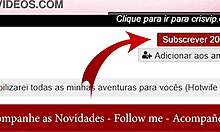 Wow, blonde and brunette hotties make out in Christmas special! First time for Cristina Almeida!