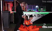 Curious teens caught in area 50 for free use play.