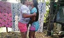 Wow, I gave an amazing rimjob and pussy licking to my wife's best friend – she'll never forget it!