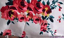 Teen shows off booty and fucks step sister in hardcore threesome before the party!