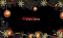 Wow, blonde and brunette hotties make out in Christmas special! First time for Cristina Almeida!