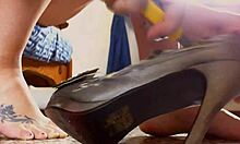 Ready to See Italian Milf Crush with Fetish Heels