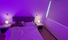 Stepmom shares bed for anal creampie!