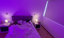 Stepmom shares bed for anal creampie!