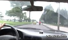 Busty latina private investigator fucked by client for extra cash