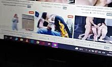 Amateur Indian Gay Verification Video in Retro Blue Films Style