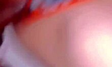 Slut wife spreads pussy wide with one leg up. Resaboo joins for homemade dinner!