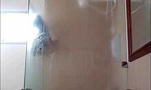 They said dont drop soap but ebony girl dropped the dildo omg lol