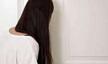 Girlfriend Spreads Legs For Squirting With Friend In Erotic Couple Scene. Babe Watches Intensely