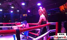 This petite Thai teen is grabbing her boyfriend's big white cock so eagerly