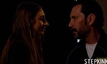 Stepdaddy, am I good enough now as I ride you with dirty talk?