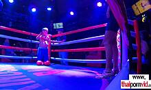 This petite Thai teen is grabbing her boyfriend's big white cock so eagerly