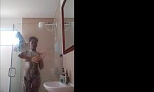 They said dont drop soap but ebony girl dropped the dildo omg lol