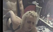 Amateur with a tight ass gets pounded doggy style