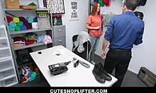 Will you let me go home if I suck your monster cock, guard?