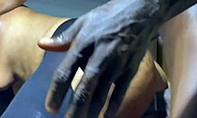 She moans when I pound her from behind