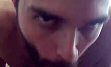 Young French Gay Man Gets Intense Blowjob from European Partner