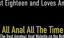 Brunette Hottie Luna Mills Gapes And Farts In Hardcore Anal Session