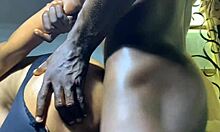 She moans when I pound her from behind