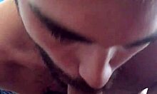 Young French Gay Man Gets Intense Blowjob from European Partner