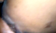 Ebony Amateur Receives Cum in Mouth POV