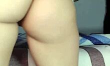 Teen Dances to Reggaeton Mix on Webcam