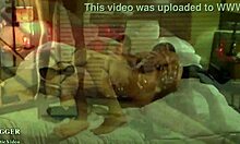 Pretty blonde feels intense squirting orgasm