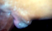 Ebony Amateur Receives Cum in Mouth POV