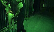 Teen ballerina dominated in intense BDSM bondage with glasses.