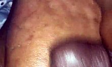 my girlfriend gives me a footjob