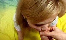 Blonde Cutie Distracted from Computer by Intense Fucking