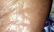 my girlfriend gives me a footjob