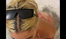 caught me showering and made me suck his cock