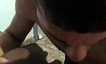 Neighbor Makes Me Suck Big Black Cock Bareback