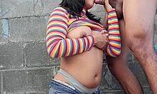 Calcetas Largas de Rayas: EPIC BLOWJOB by Petite Morena