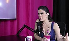 Amanda Smell Starts As Escort In Sheer Red Lingerie