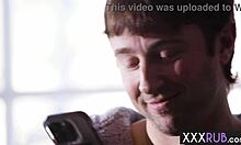 Amazing surprise from hot teen masseuse after massage