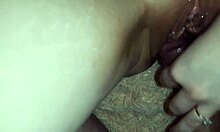 Sex and double orgasm rubbing dick on pussy