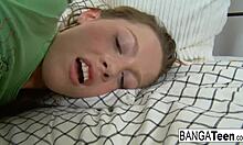 This Russian teen craves hard anal pounding every time