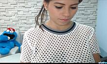 Niley Shows Her Huge Natural Tits On Webcam