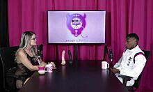 This Brazilian blonde in lingerie tried cuckold scenes but skipped double anal with Will Mastro.