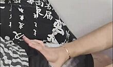 White wolf blonde insists on blowjob with white moon