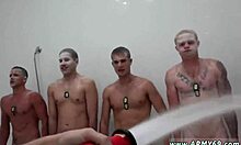 teen gay army blowjob hazing showering fucking