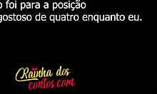 Realizei o Sonho de Dar para Dois Homens - Contos Eróticos