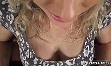 Young guy Cory Chase engages in hardcore sex with friend's patrons and milf strap