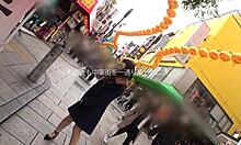 Japanese Babe Gives Blowjob