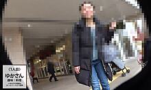 Japanese Babe Gives Blowjob