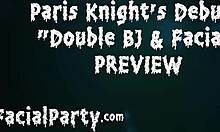 Paris Knights Facial Party Debut