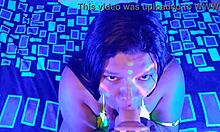 Damn, Latina BBW Devours Huge Dildo with Extreme Deepthroat!